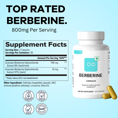 -Pure Berberine For Weight Loss