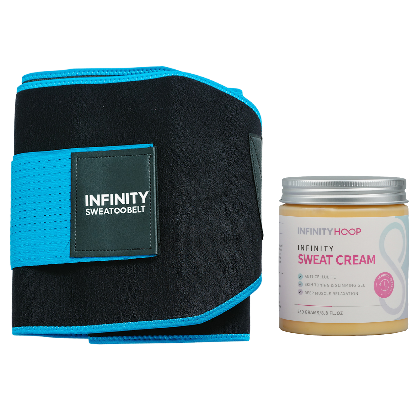 Paquete Infinity Sweat: crema reductora de cintura y sudor®